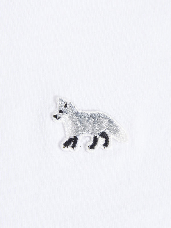 BABY FOX PATCH BABY TEE-SHIRT_WHITE P100